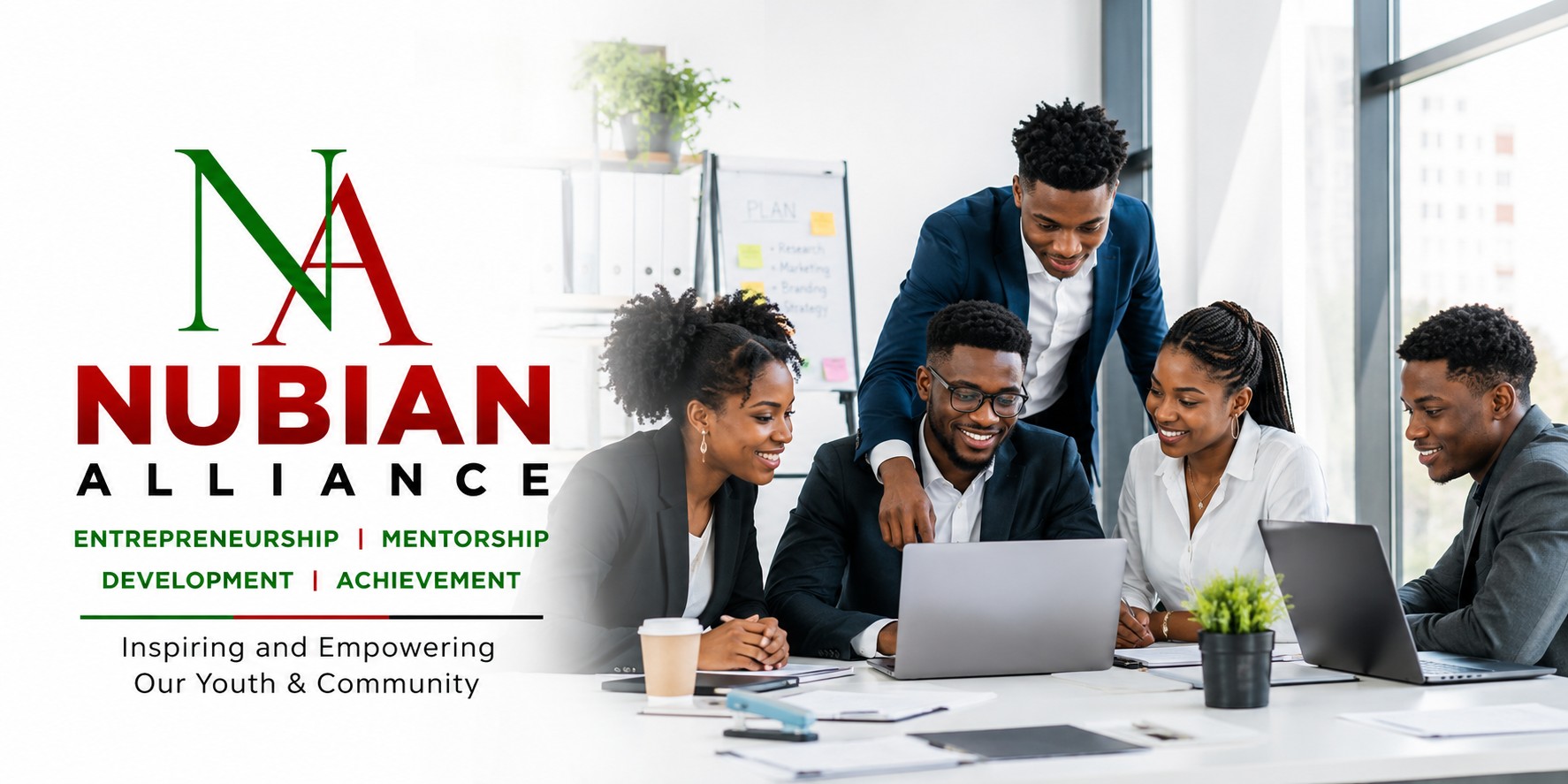 Nubian Alliance — a mentoring foundation and digital marketing agency for young people from our community
